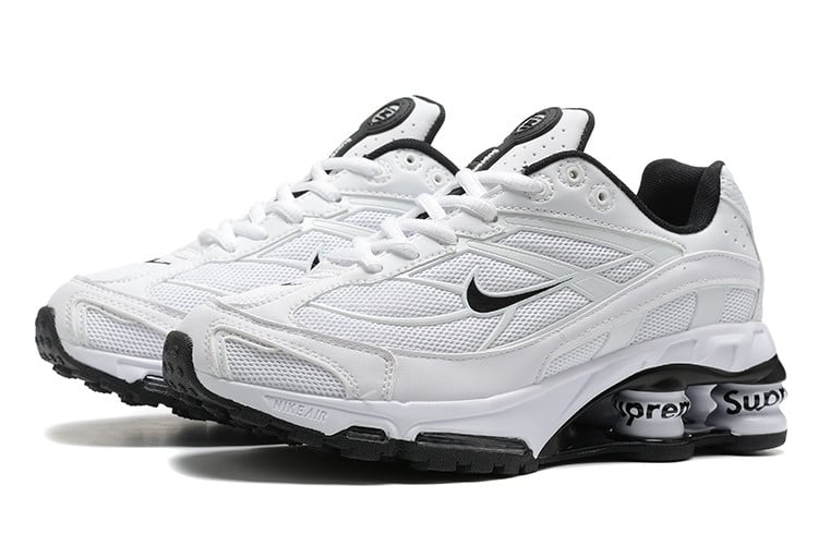 Nike Supreme x Nike Shox Ride 2 White Shoes Sneakers SNK912785128