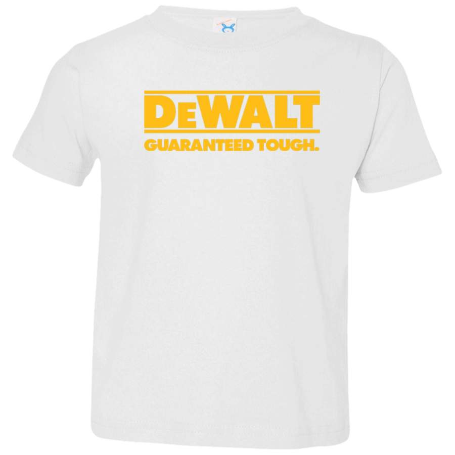 AGR Dewalt Guaranteed Though Toddler Jersey T-Shirt