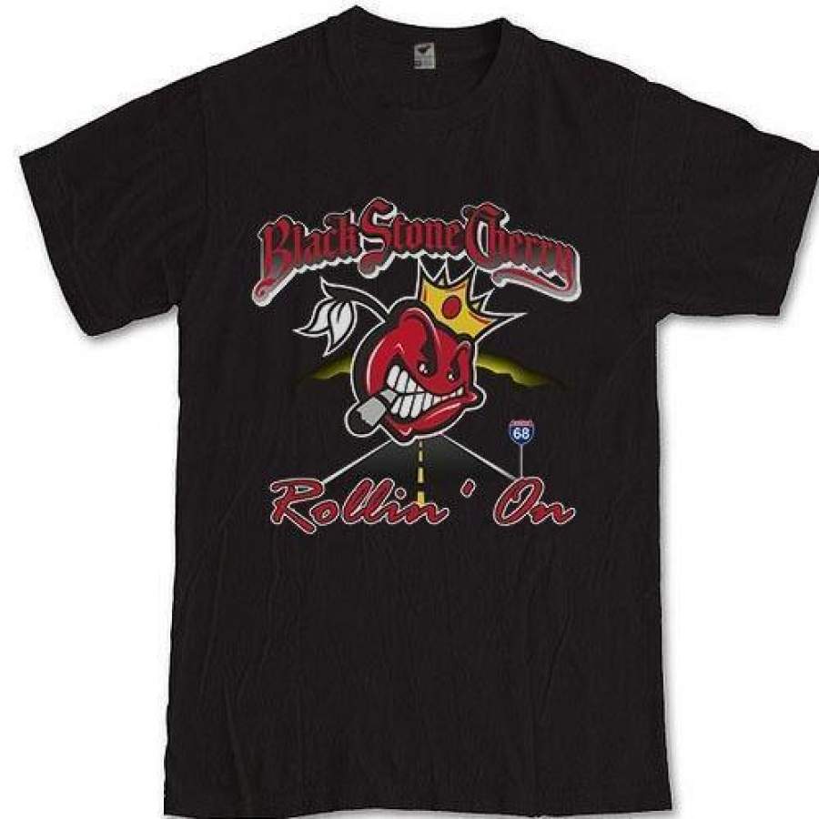 Black Stone Cherry Chris Robertson Hard Rock Band Graphic T-Shirt