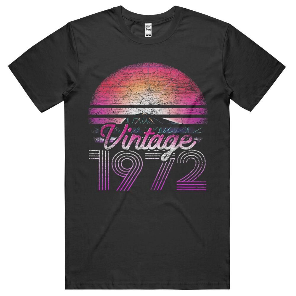 49th Birthday Gifts Vintage Since 1972 Unisex Shirt