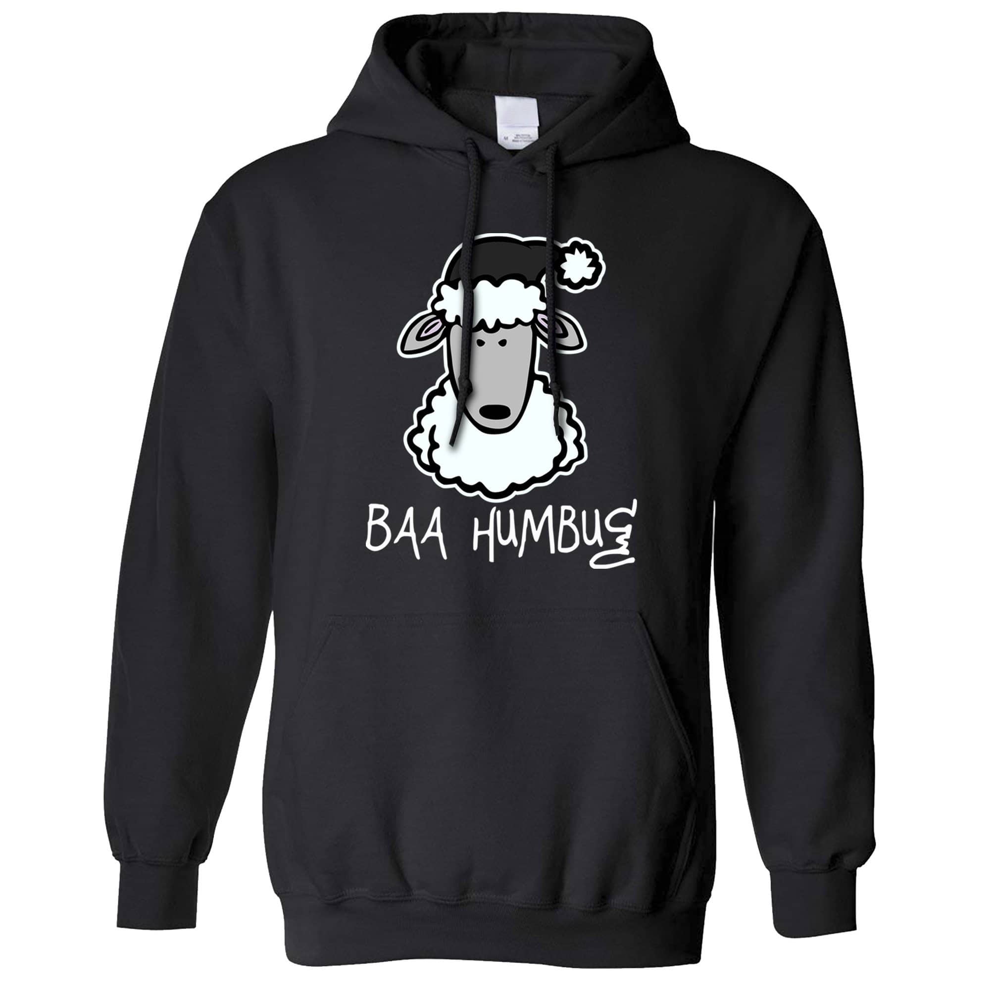 Baa Humbug Christmas Sheep Hoodie