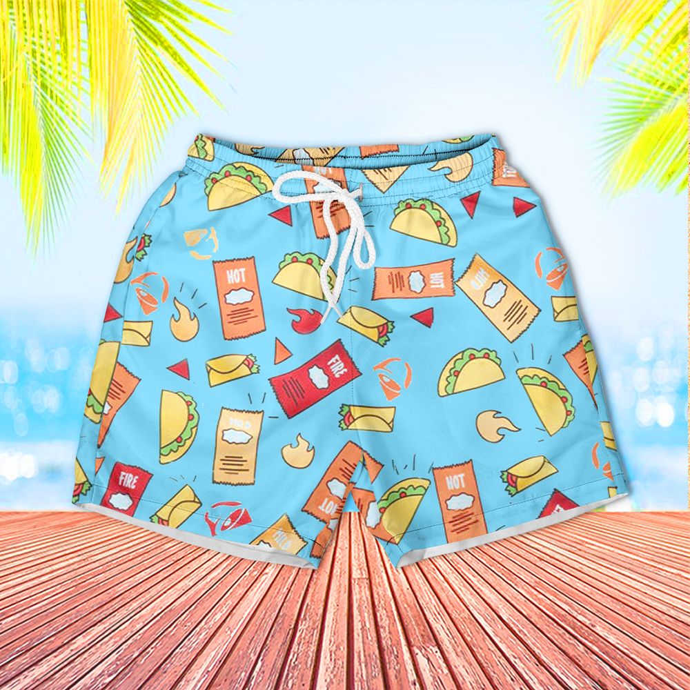 Taco Bell Hawaii Shorts Boys Hawaii Outfit For Kids Ha87277