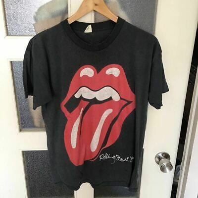 Vintage Rolling Stones Tour T-shirt Used Amekaji Usa My Freedom E-rock 5683