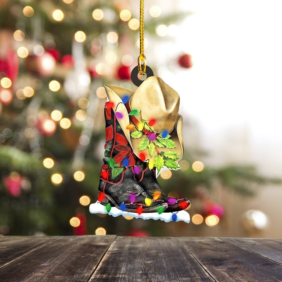 Cowgirl – Shaped Ornament