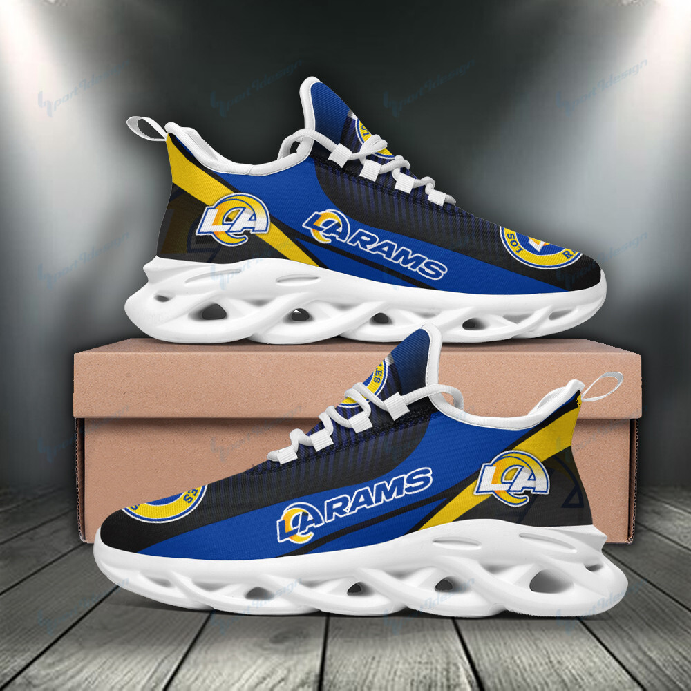 Los Angeles Rams Yezy Running Sneakers Bb516