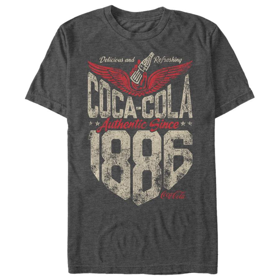 Coca Cola Men's Authentic Vintage 1886 T-Shirt