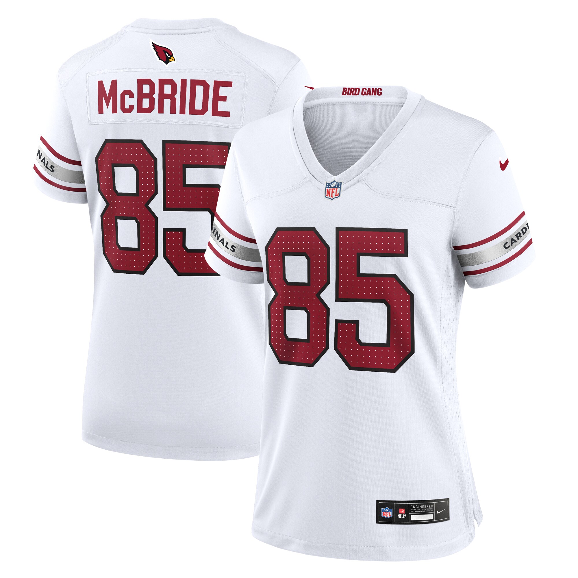 Trey McBride Arizona Cardinals Women's Game Jersey – White