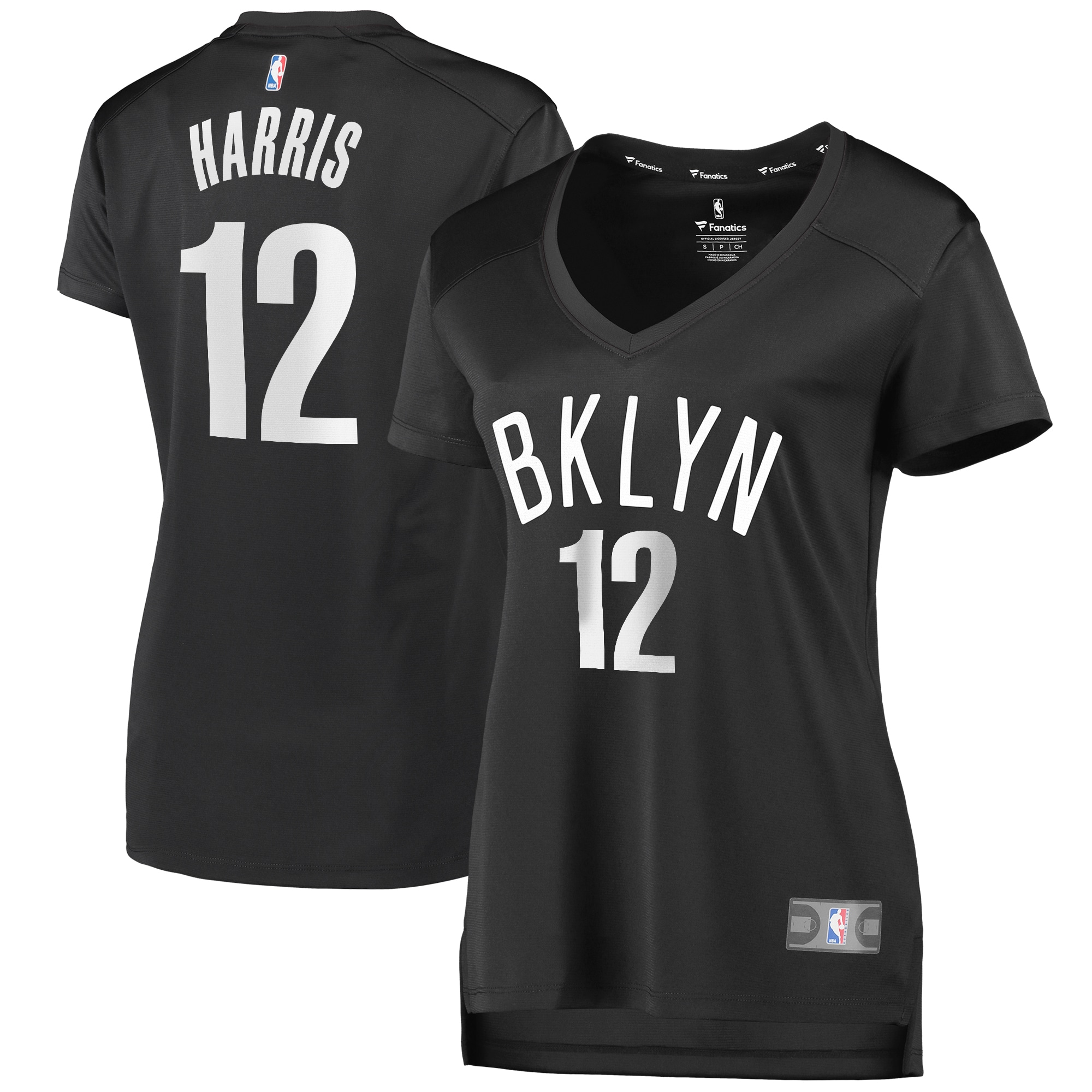 Joe Harris Brooklyn Nets Women's Fast Break Player Jersey – Statement Edition – Black