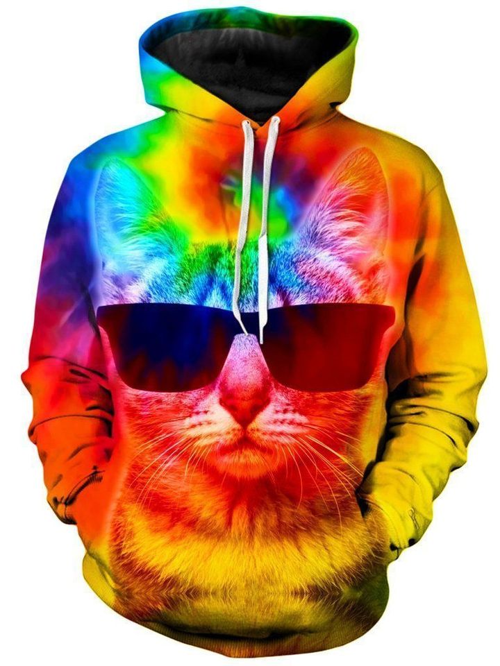 Kitten Tie Dye 3D All Over Print | For Men & Women | Adult | Hp823