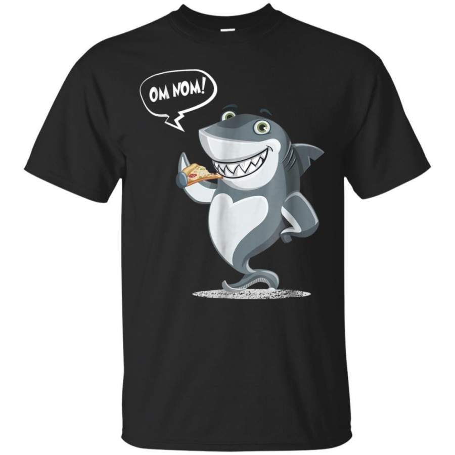 AGR Great White Shark Eating Pizza Tshirt Jaq T-shirt