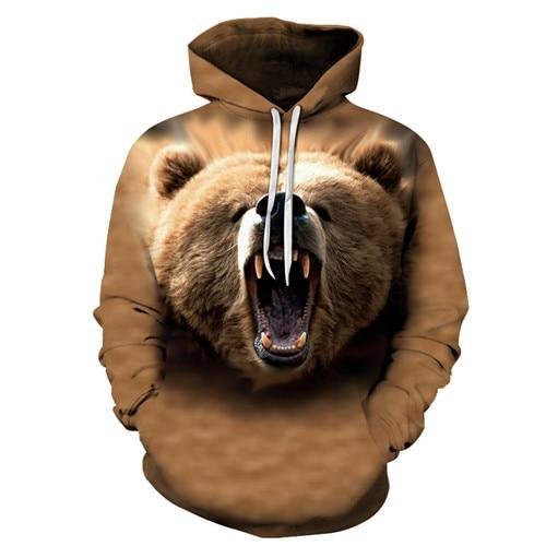 Fierce Bear Hoodie