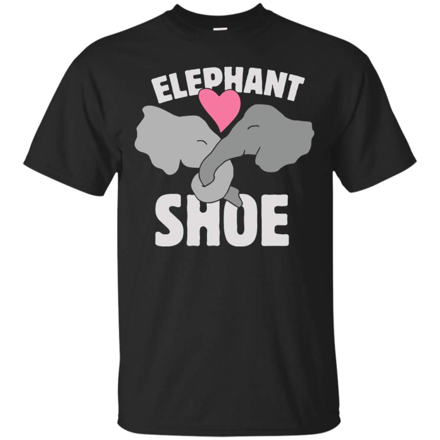 Elephants – Elephant SHOE I love you elephant shoe T Shirt & Hoodie