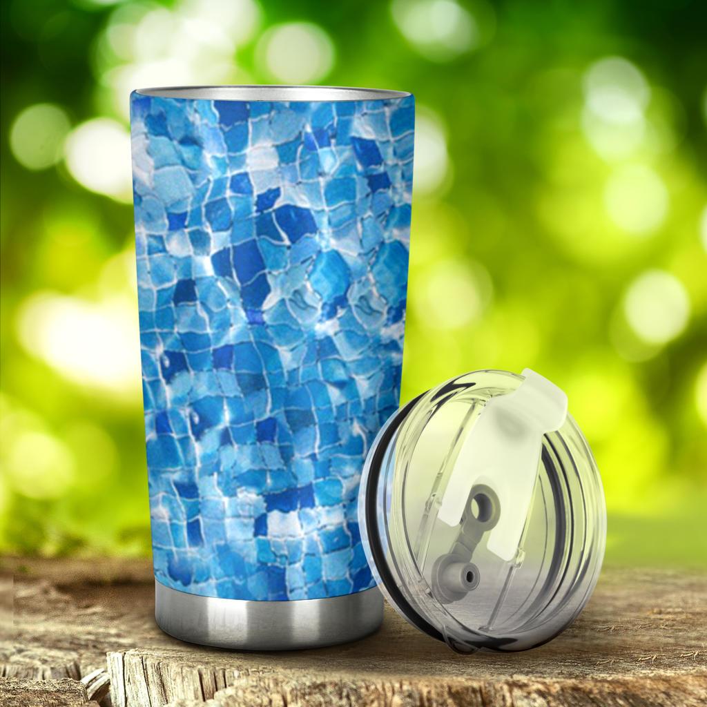 Tumbler Mosaic Blue