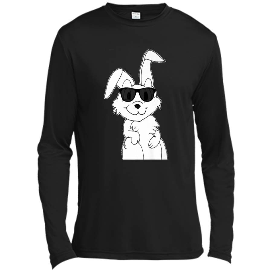 Bunny Easter tShirt – Women Men Boys Girls Teens Rabbit Gift Long Sleeve Moisture Absorbing Shirt