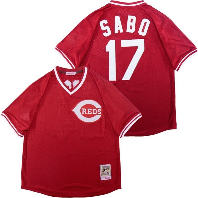 Cincinnati Reds Chris Sabo #17 2020 MLB Red Jersey