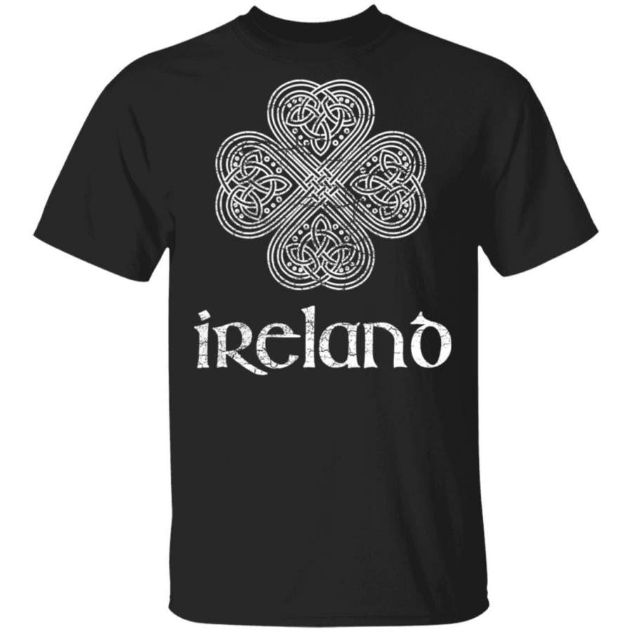 Vintage Ireland Irish Celtic Knot St. Patrick’s Day T Shirt Saint Paddys Patricks Tshirt Lucky Shirts Drink Green Beer Irish Gifts Funny Tee