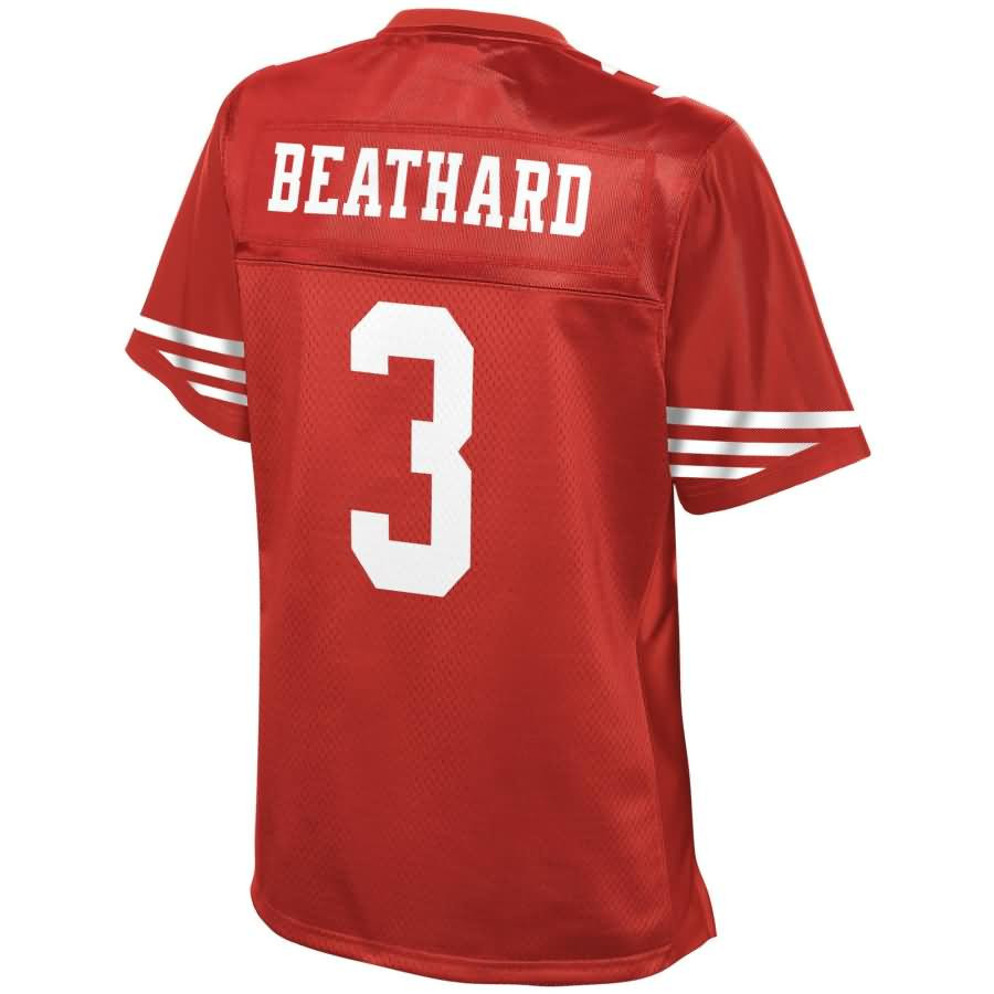 C.j. Beathard San Francisco 49ers NFL Pro Line Womens Team Color Player Jersey – Scarlet