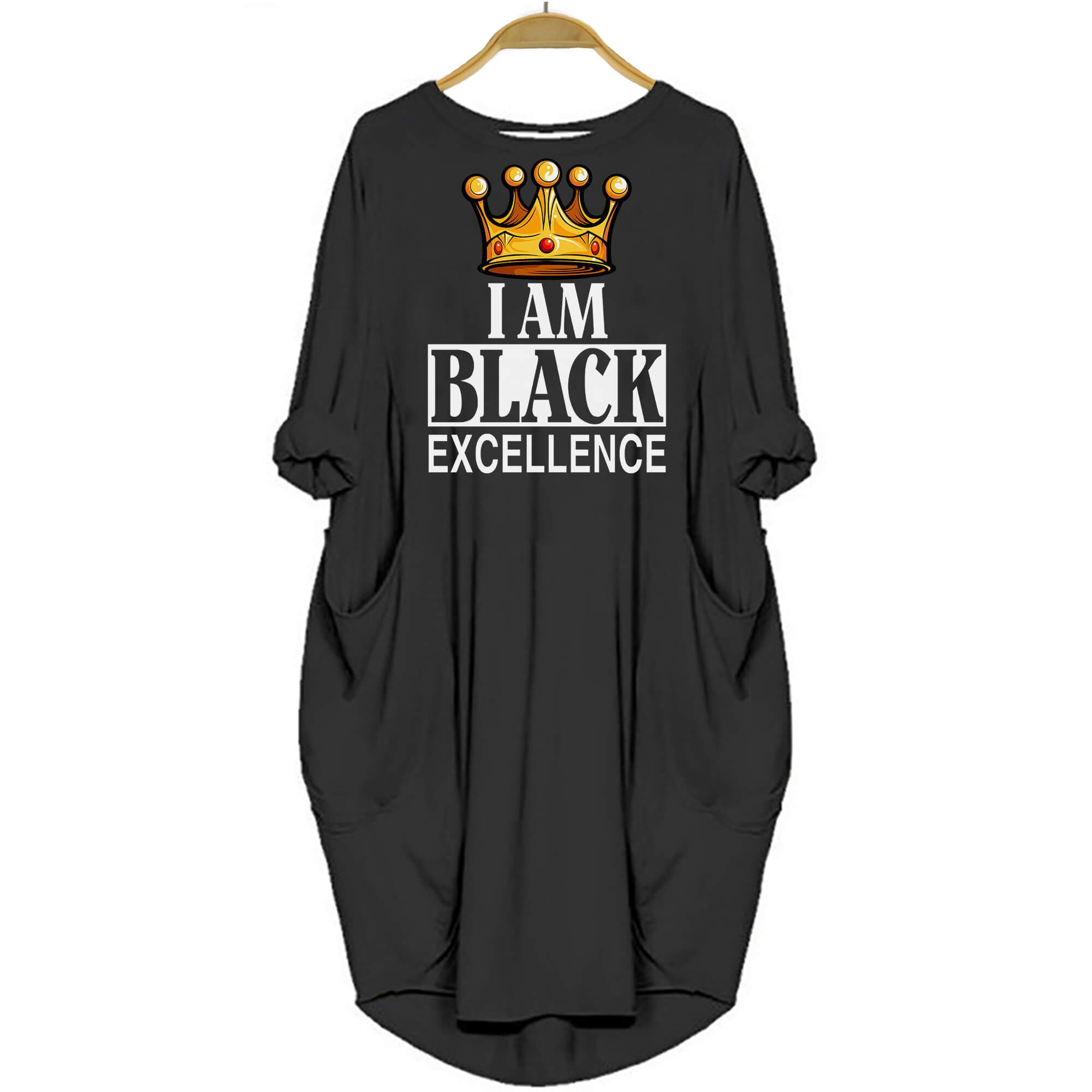 I’m Black Excellence Shirt Summer Dress for Afro Girls Melanin Women Black History Month