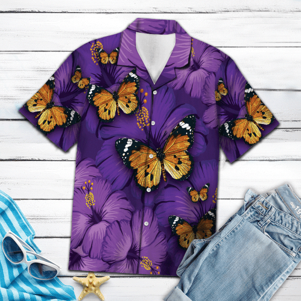 Amazing Butterfly Hawaii Shirt Ha8196