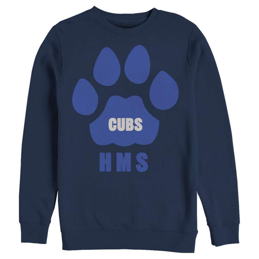 Stranger Things Men’s Hawkins Middle School Cubs Logo  Sweatshirt