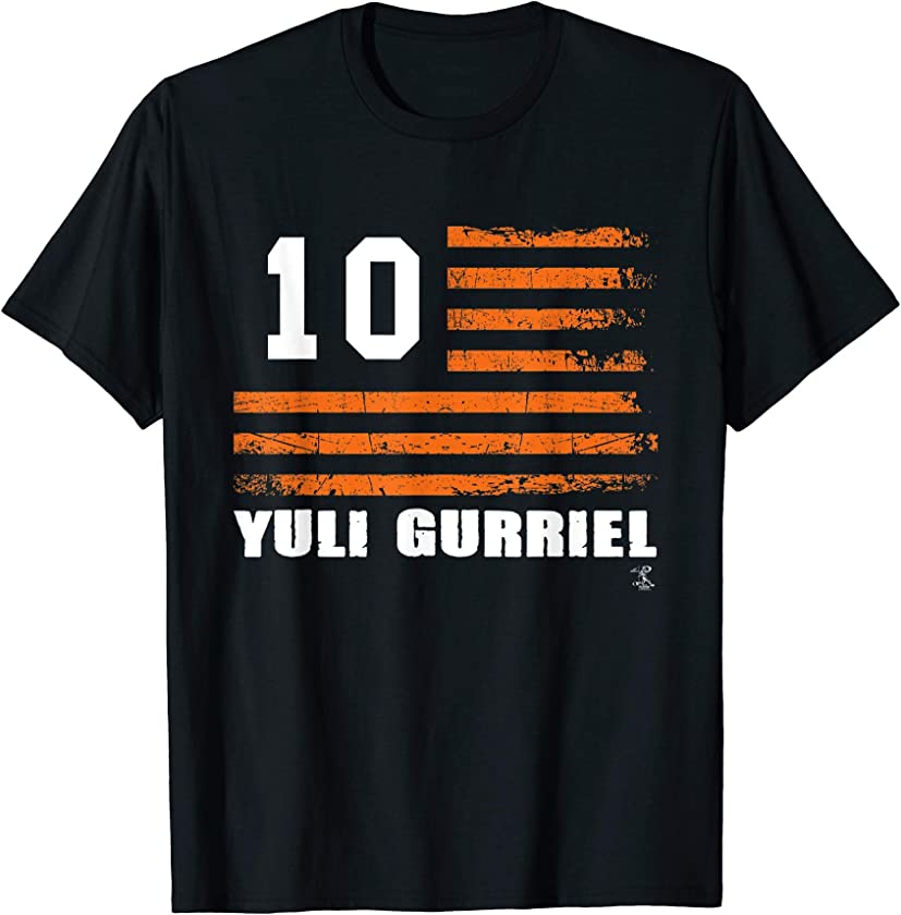 Yuli Gurriel Vintage Flag Gameday T-Shirt