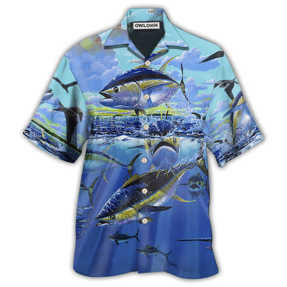 Fishing Tuna Blue Sky Ocean Hawaii Shirt Ha28473