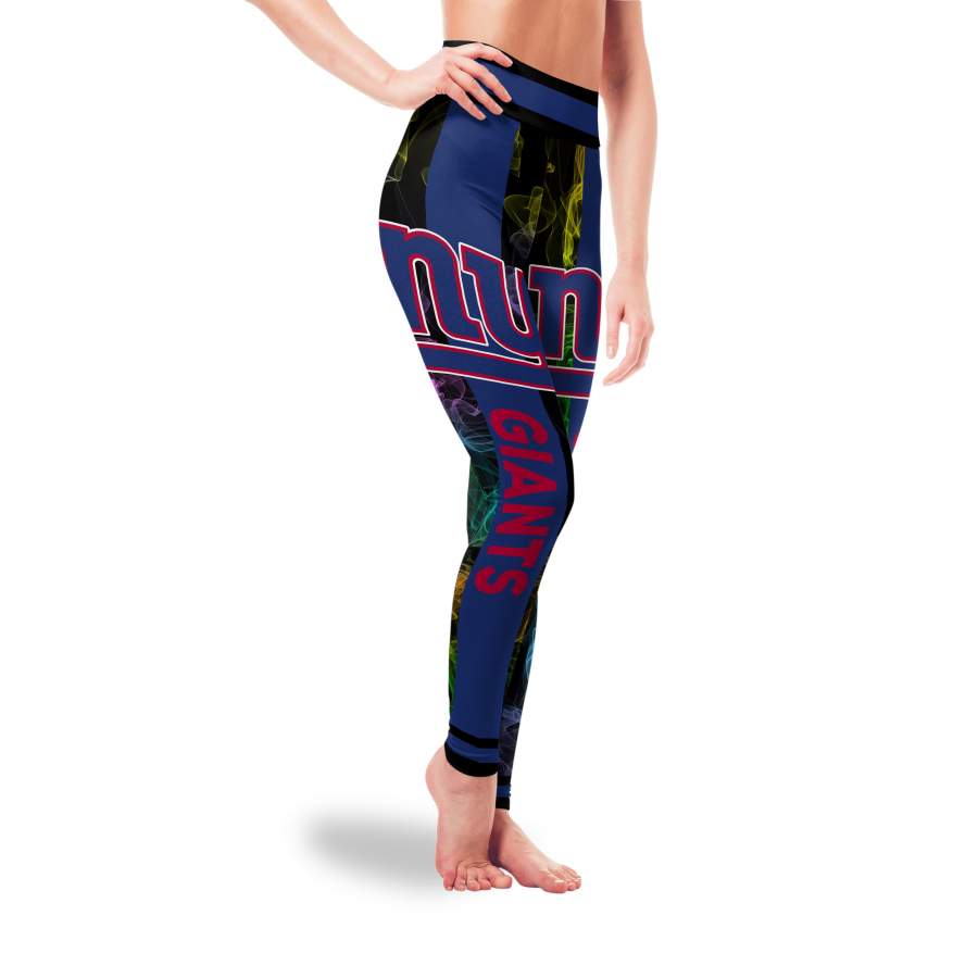 Mysterious Smoke Colors New York Giants Leggings