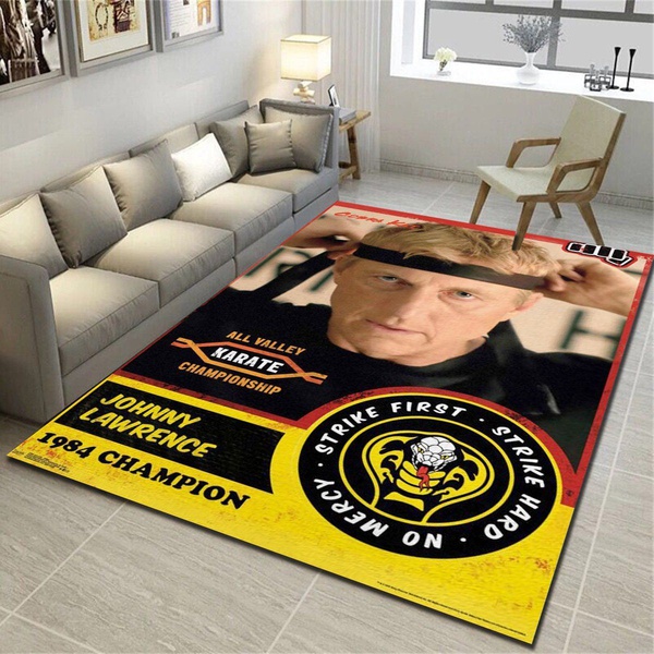 Cobra Kai Johnny Rug, Living Room Carpet