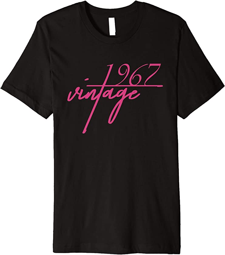 54th Birthday Gift For Men And Women. Vintage 1967 Premium T-Shirt