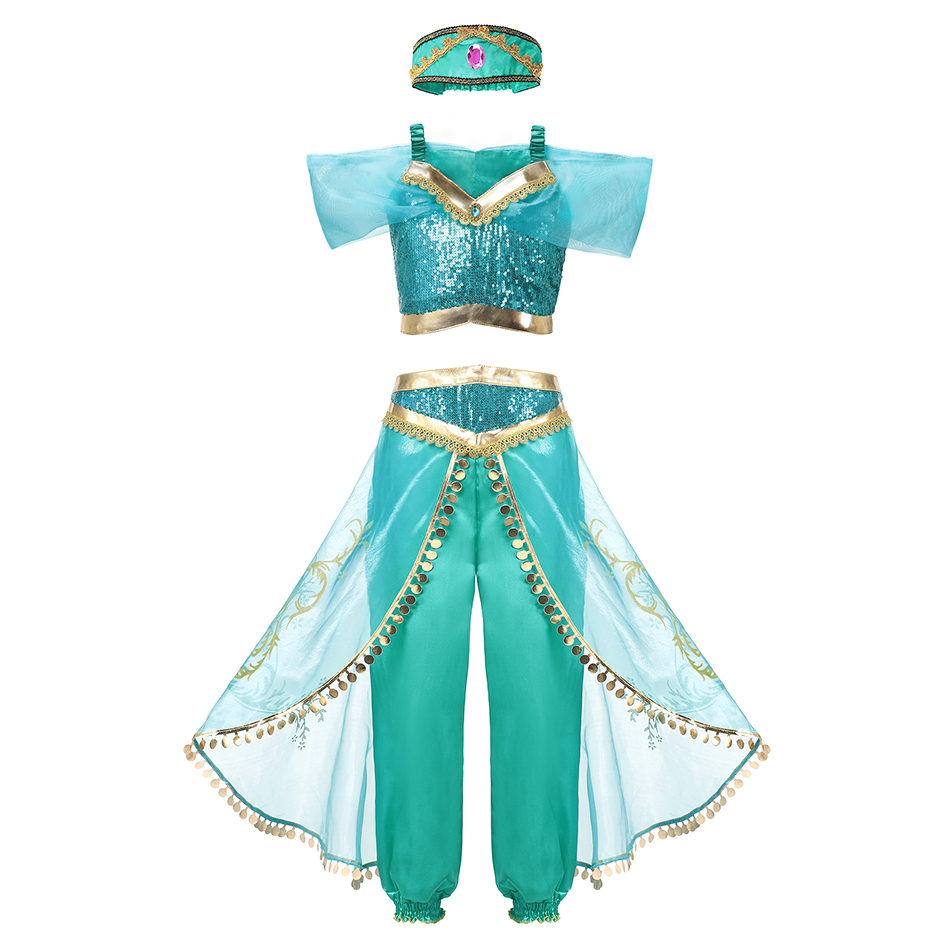 Anna Elsa 2 Girls Dress Princess Costume Halloween Carnival Children Dress up Kids Dresses for Girls Clothing Size 4-10 Years alx