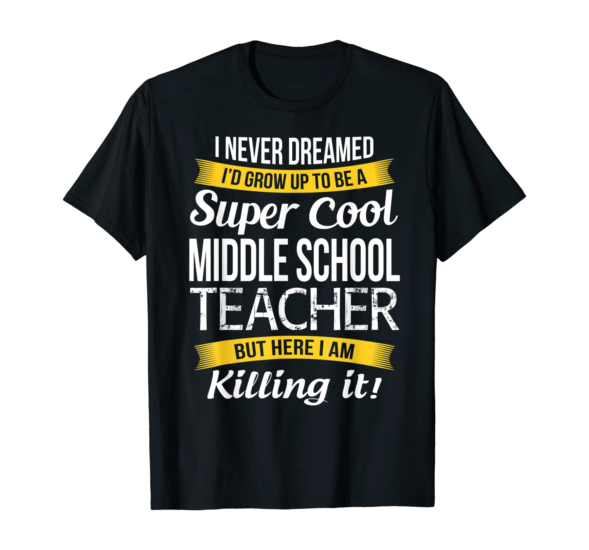 Super Cool Middle School Teacher T-Shirt Funny Gift