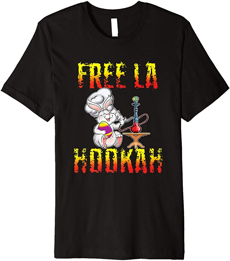 Easter Bunny – Free La Hookah Easter Sunday Shisha Premium T-Shirt