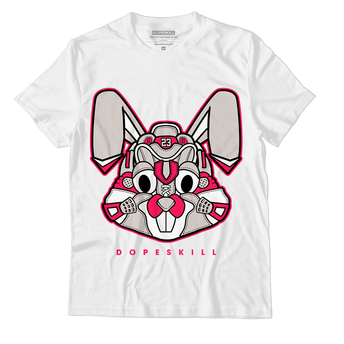 Jordan 1 Low Light Iron Ore  Dopeskill T-Shirt Sneaker Rabbit Graphic