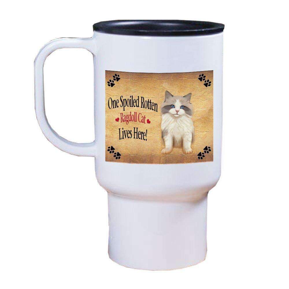 Ragdoll Kitten Spoiled Rotten Cat Travel Mug