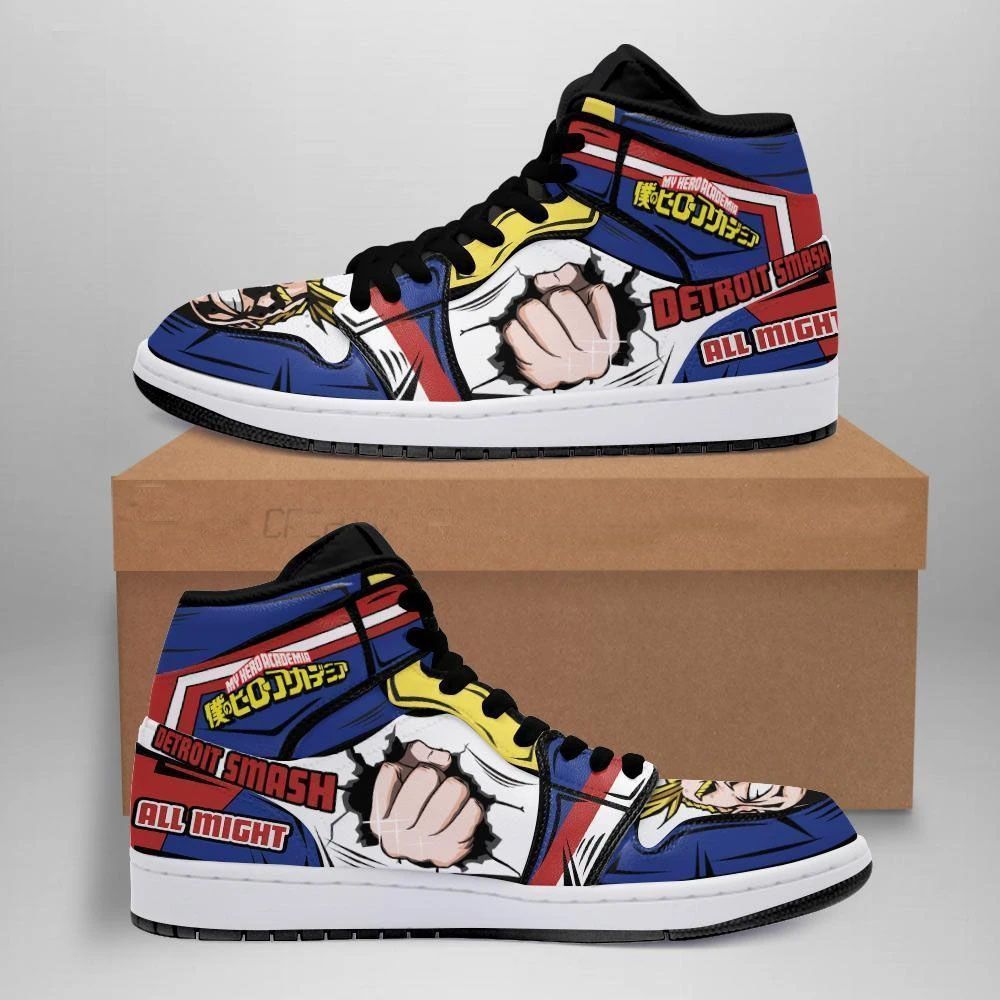All Might Skill Jordan Shoes Sport Sneakers