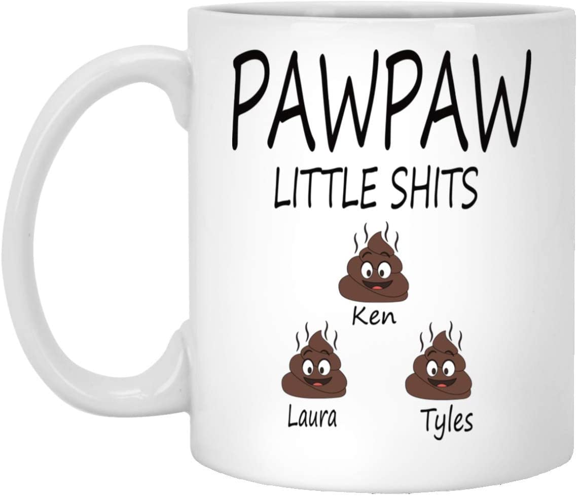 Funny Father’S Day Mug – Personalized Fathers Day Gift – Funny Pawpaw Mug – Gift For Pawpaw – Personalized Coffee Mug – Mugs For Men – Funny Coasters 15Oz