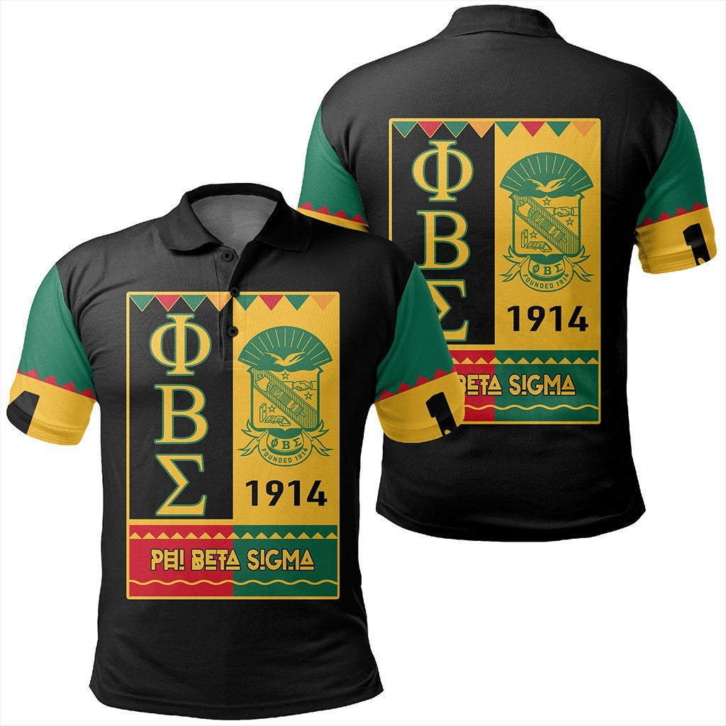 Fraternity Polo – Phi Beta Sigma Black History Month Polo Shirt