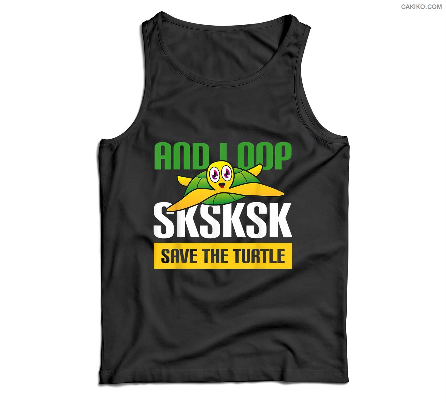 And I Oop Sksksk Save The Turtles Rescue Sea Animal Gift Men Tank Top