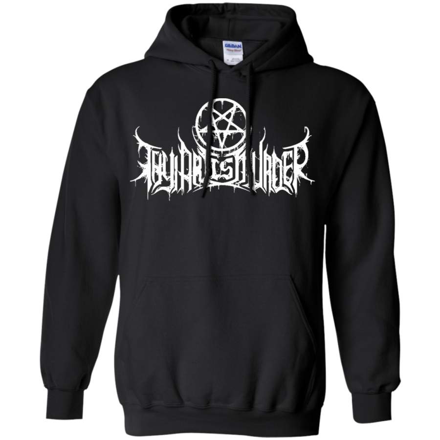 AGR thy art is murder logo Gildan Pullover Hoodie