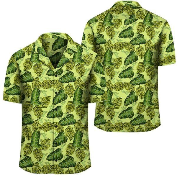 Tropical Green Hawaiian Shirt