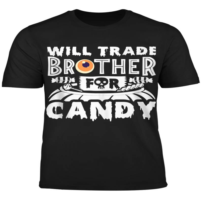 Will Trade Brother For Candy Cool Halloween Shirt