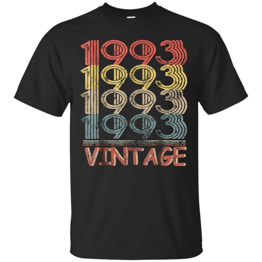 AGR 25th Birthday Gift Vintage 1993 T Shirt Men Women Jaq T-shirt