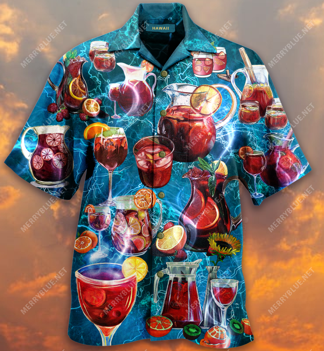 My Favorite Fruit Is Sangria Unisex Hawaii Shirt Ha105942