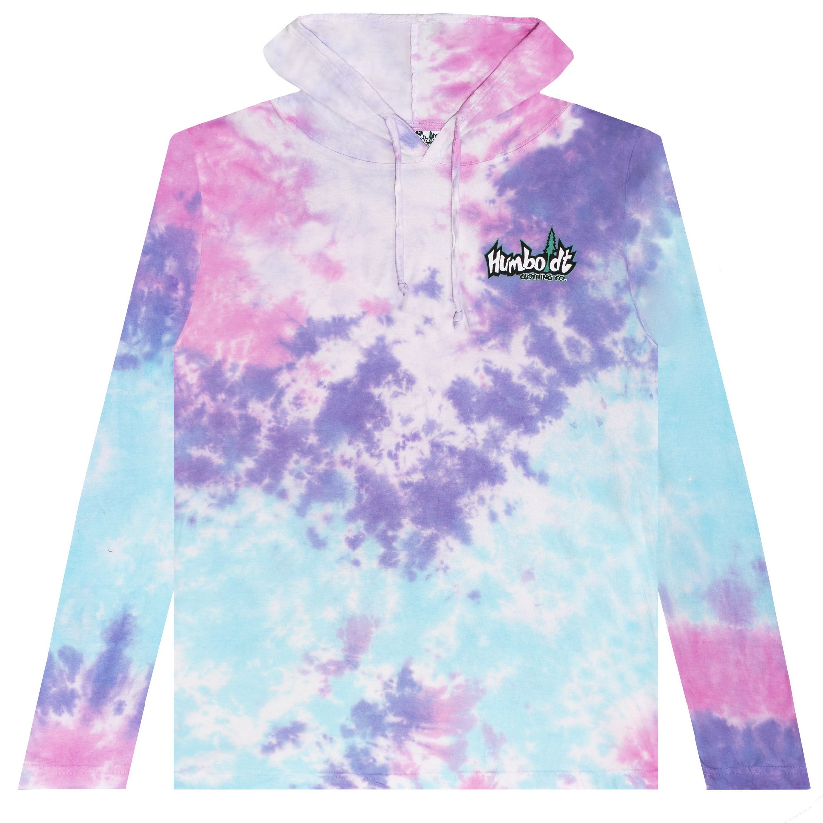 Tie Dye Logo Tshirt P/O Hoodie Cotton Candy