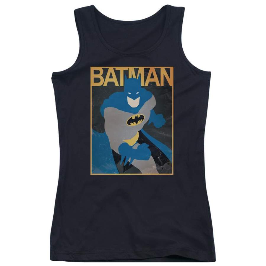 Batman – Simple Bm Poster Juniors Tank Top