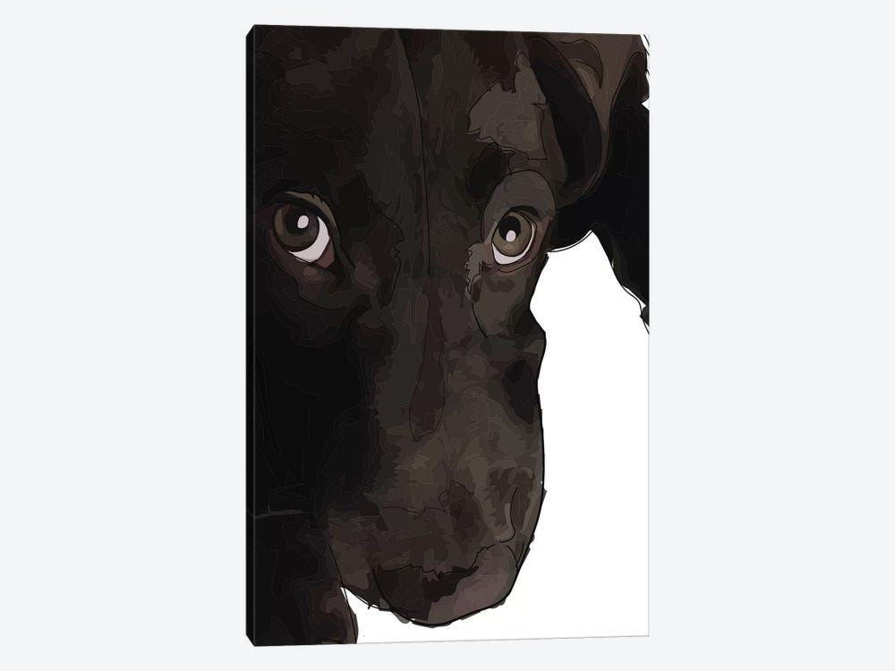 Chocolate Lab Puppy Canvas Poster 8″x12″ 12×18″ 18″x26″ 24″x36″ 30″x45″