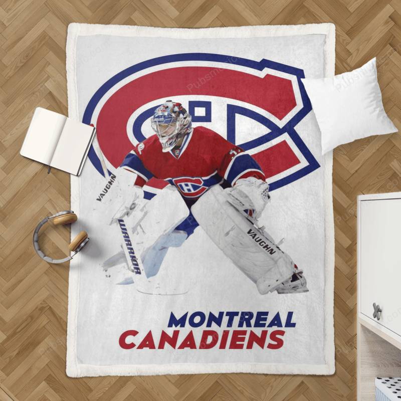 Montreal Canadiens Retro – Retro Sports Sherpa Fleece Blanket