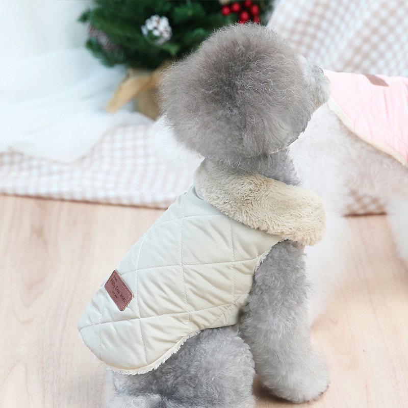 Pet Clothing Puppy Clothes Small Size Dog Cotton-Padded Jacket Small and Medium Sized Dog Clothes Dog Outfit Chihuahua Clothes alx