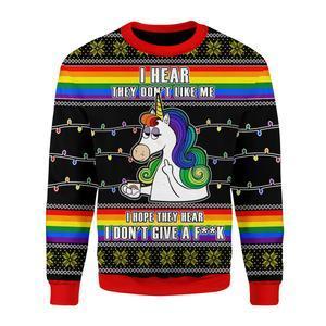 Unicorn Ugly Christmas Sweater | Unisex | Adult | Us3370