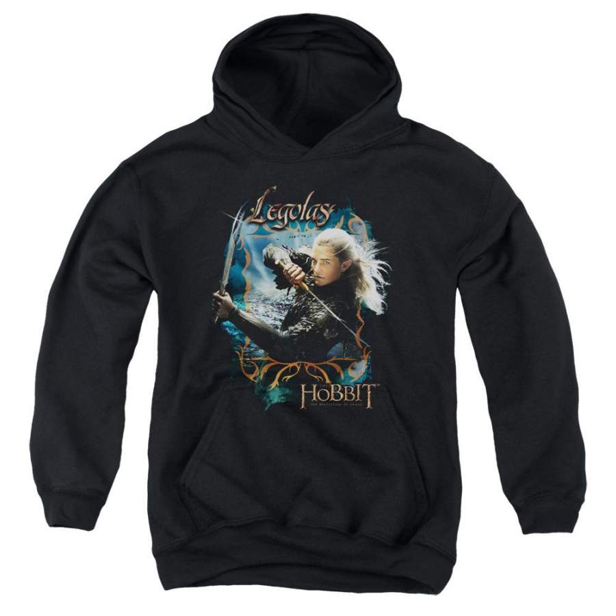 The Hobbit Knives Kids Youth Hoodie Black